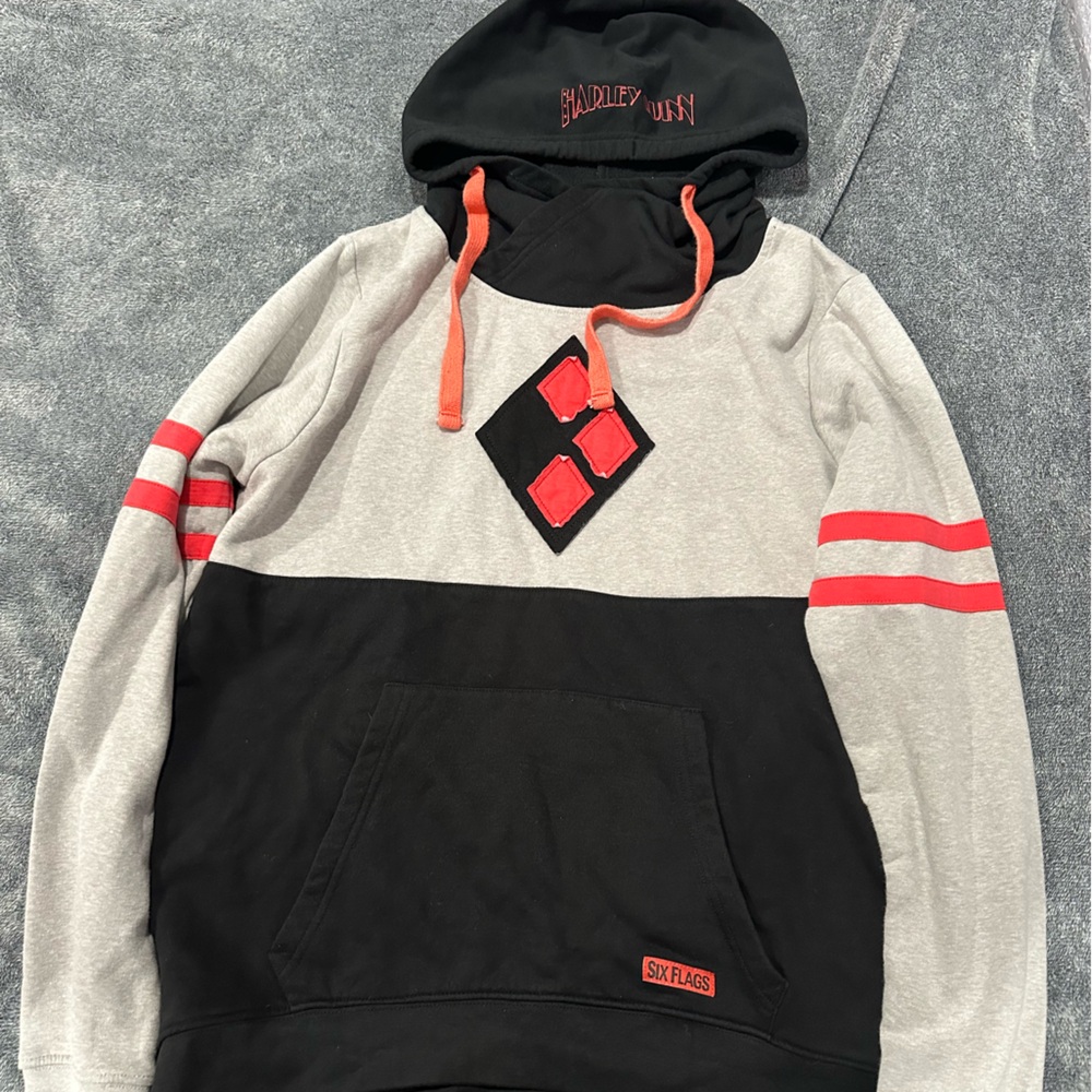 DC Black and Gray Colorblock Sweater